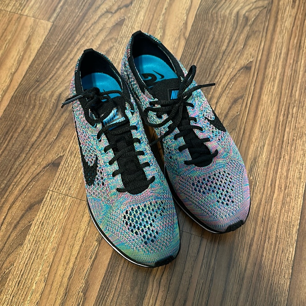 Nike Flyknit racer multi color 2.0 - Picture 3 of 6